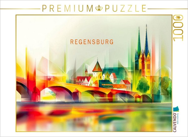 Puzzle Calvendo Ratisbonne | 1000 PièCes, Format Assemblé 64 × 48 Cm | Puzzle Ph-image