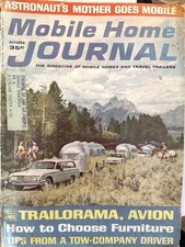 Mobile Home Journal Oct 1962 Scott Carpenter Astronaut's MotherMobile Homes NASA