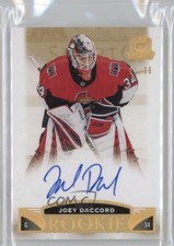 2019-20 Upper Deck The Cup Rookie Gold Spectrum Foil 11/36 Joey Daccord Auto 2tb