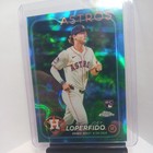 2024 Topps Chrome Update Joey Loperfido Rookie Debut Aqua Blue Lava Lamp /125