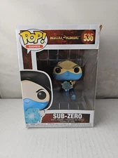 Funko Pop! Vinyl: Mortal Kombat - Sub-Zero #536 Damaged Box