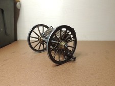 Vintage Denix Civil War Cannon Limber Caisson Wood Metal Model Spain Incomplete