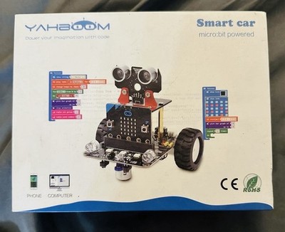 Yahboom Microbit Power Smart Car Robotics STEM Coding Science Programming NEW