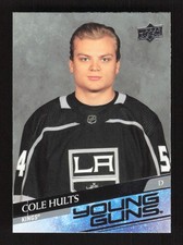 Cole Hults 2020-21 Upper Deck Young Guns Rookie #724