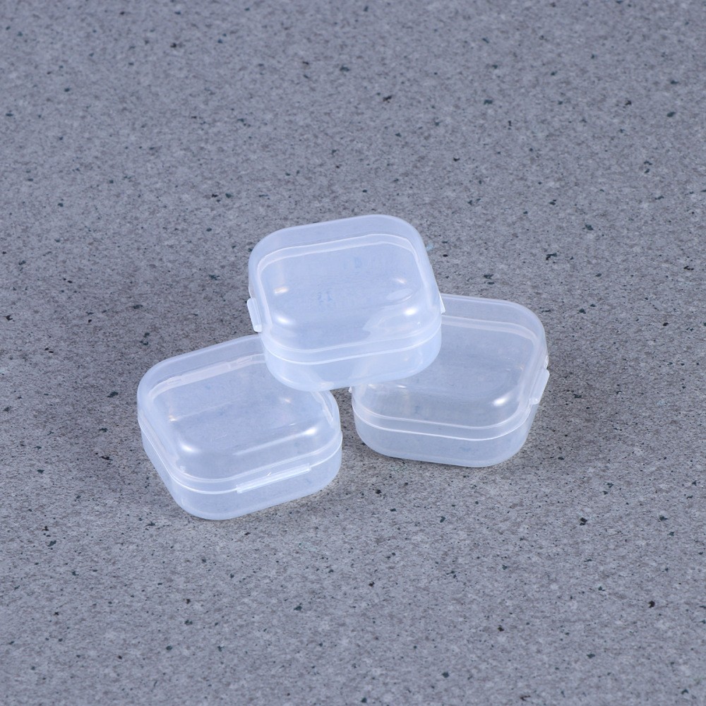 24 Pcs Small Plastic Box Item Organizer Storage Container with Lid