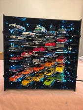 Custom 30-Car Display Case: 1/64th Scale Diecast Cars