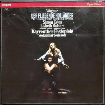 Wagner - Der Fliegende Holländer, NELSSON, ESTES, 3 LP Box, Philips, STEREO