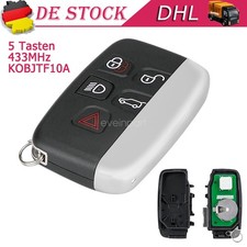 3 Tasten 433MHz Funk Schlüssel Für Land Rover Range Rover Evoque Sport Discovery
