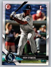 2018 Bowman Draft #BD-190 Josh Stowers *MA