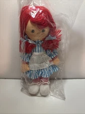 Wendy's Rag Doll - 13" Tall - 1985 new in sealed bag A3