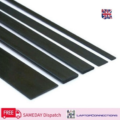 200 mm Länge pultrudierte Kohlefaserstreifen 3-20 mm: UK-Verkäufer