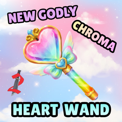  MM2 NEW CHROMA HEART WAND | CHEAP | MURDER MYSTERY 2 CHROMA VALENTINES 2026 