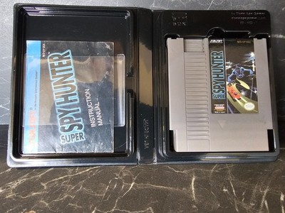 Super Spy Hunter NES  Authentic Cart + Original Manual + Custom box