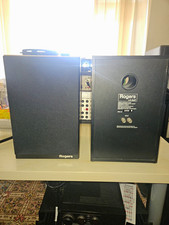 Rogers LS 2a/2 Bookshelf Speakers Pair 2.0 100W 8 Ohm Black Bass Reflex