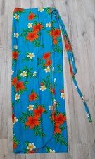 Vintage Hawaiian Wrap Skirt Swimsuit Cover