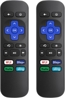 (2 Pack) Replacement Remote Control for Roku Express, for Roku Premiere, for Rok