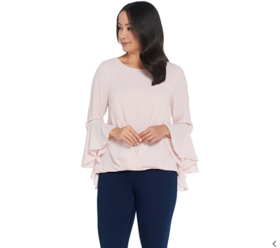 vince camuto bell sleeve top