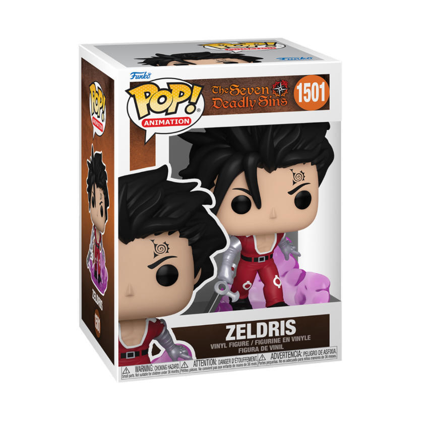 Funko Pop The Seven Deadly Sins - Zeldris 1501