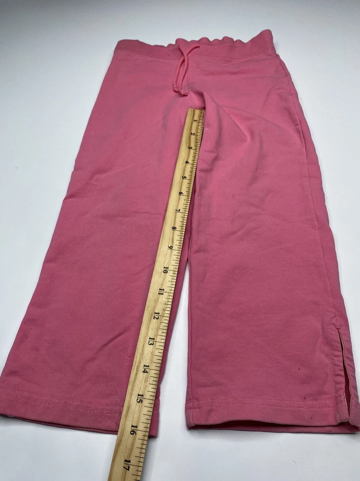 Pantalones Lilly Pulitzer Niñas Rosa Salón Tirar con Cordón Cintura Talla 4 De Colección Y2K Foto 3 de 4