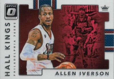 Allen Iverson Donruss Optic 17-18 #18 Hall Kings Philadelphia
