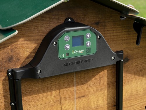 POLLAIO per 12 galline con apri-porta automatico 2 nidi Polly Classic 2XL Grey - Picture 4 of 13