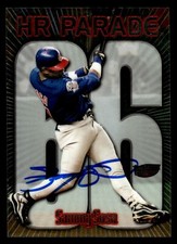 SAMMY SOSA SIGNED 1999 TOPPS SUPER CHROME HR PARADE JSA WITNESSED COA CHICAGO