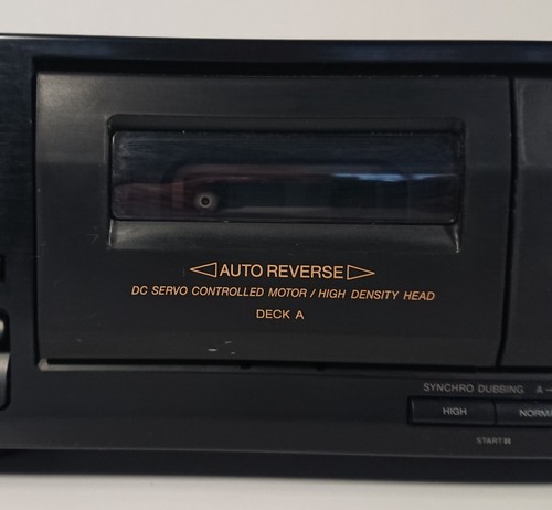 Sony Stereo Cassette Deck TC-WR465 Cassette Deck doble cassette Deck negro - Imagen 4 de 24