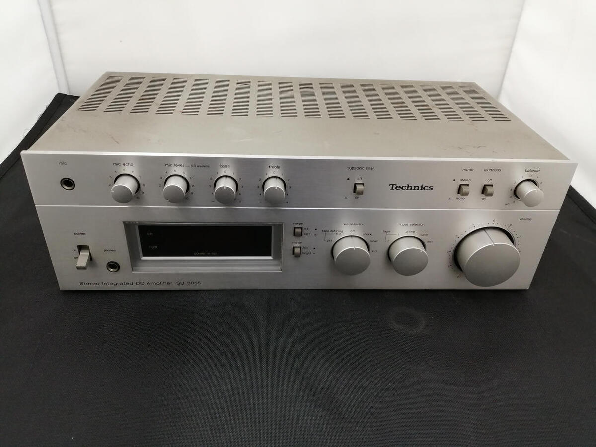 Technics SU-8055 プリメインアンプ TECHNICS SU-8055 | Stereo Integrated DC Amplifier from Japan