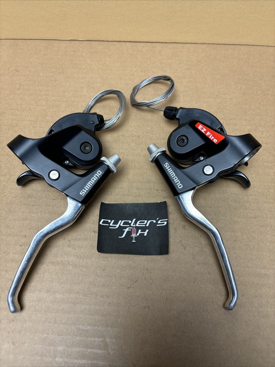 SHIMANO - STOIST NOS Shimano 3x7 Spd EZ Fire Shifter Lever Set SB-CT91 Bike