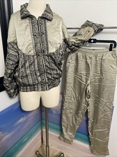 Vintage Womens Le Coq Sportif Tennis/Windbreaker Pants Set Size SMALL