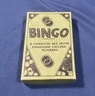 Vintage Wood Milton Bradley Bingo Calling Numbers (1-75) Full Set W/Original Box