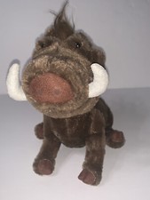 Disney The Lion King Live Action Pumbaa Small Plush 8" Talking Stuffed Animal