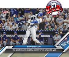 Shohei Ohtani 2024 Topps Now  723 GREATEST DAY 3 HOMER GAME  10 RBI  Presale