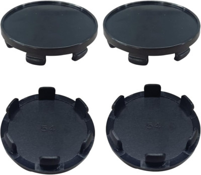 4PCS Wheel Center Cap, Snap-in Plastic Rim Center Hub Caps Cover, 2.12 '' Black