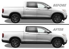 Chrome Delete Blackout Vinyl Overlay For 2017 Honda Ridgeline Window Trim Chrome Delete Blackout Vinyl Overlay For 2017 Honda Ridgeline Window Trim