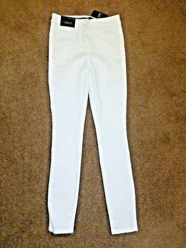 New. Next, Women's, white denim skinny 