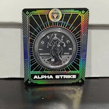 2024 LADY JUSTICE ALPHA STRIKE 1oz .999 Silver Scottsdale BU
