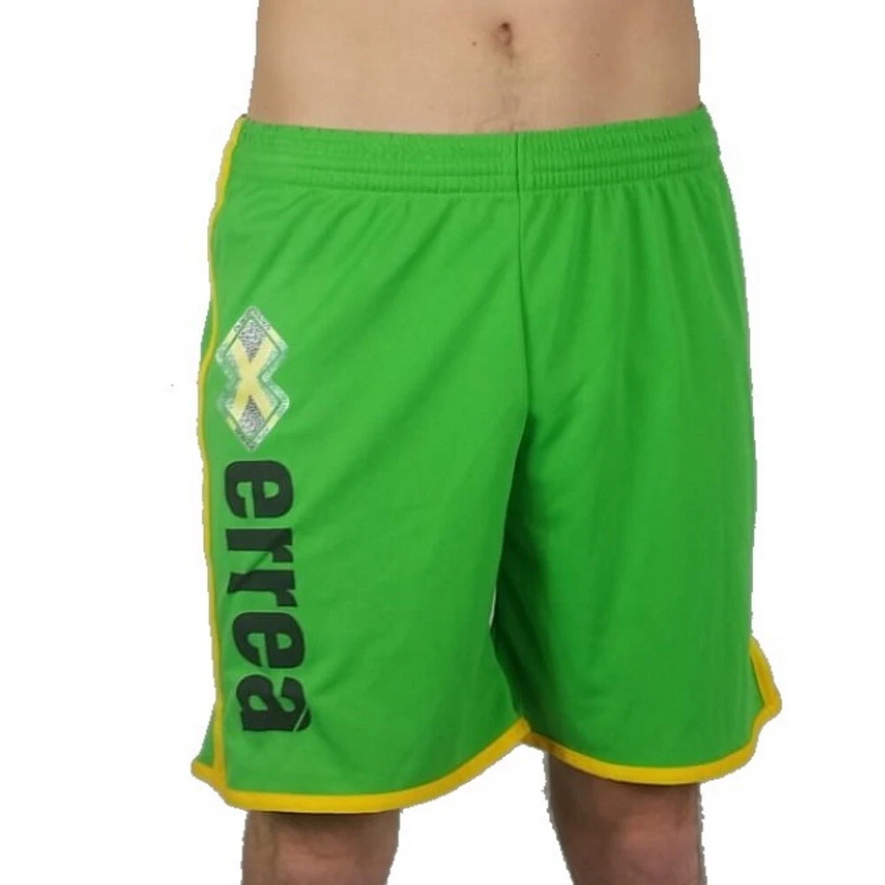 ESSENTIALS Errea Pantaloncino Short Calcio Essential Darren Acapulco Green Jamaica