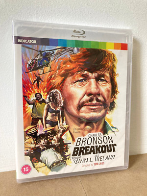 BREAKOUT (Region-Free Blu-Ray) Indicator Charles Bronson, Robert Duvall - NEW!