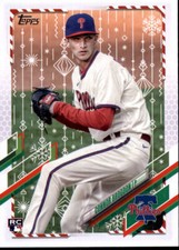 2021 Topps Holiday #HW169 Connor Brogdon Philadelphia Phillies
