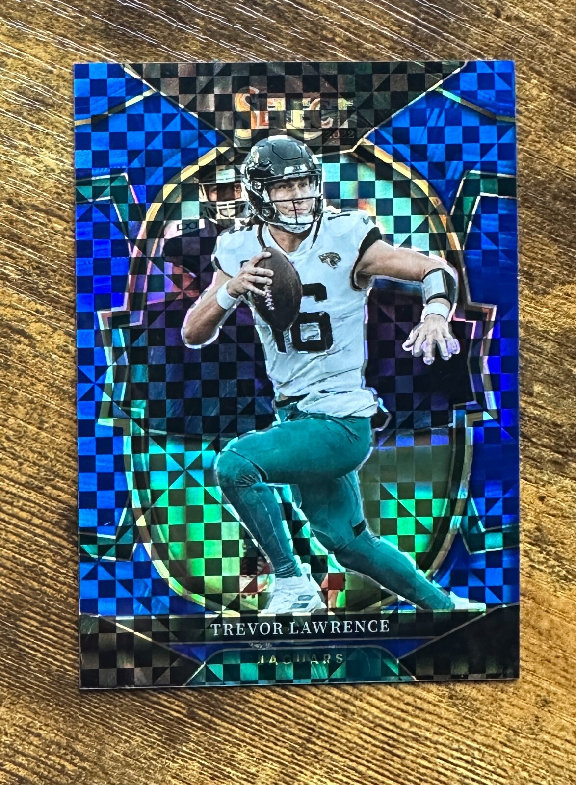 2022 Select Prizm Blue #41 Trevor Lawrence /199 #X6462