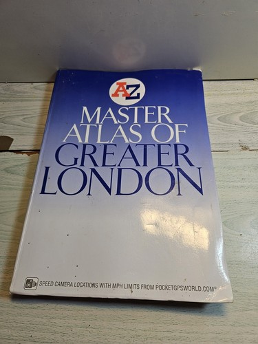 Master Atlas of Greater London Book & big London A to Z street atlas big books - Picture 8 of 15