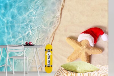 3D Christmas Hat ZHUA4963 Wallpaper Wall Murals Removable Self-adhesive Ann 24
