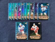 2024-25 Upper Deck Series 2 ‘ON A HEATER’ Insert Hockey Cards. You Pick List.