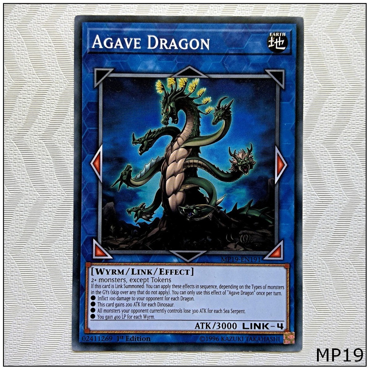 Agave Dragon - MP19-EN191 - Common 1st Edition Yugioh | eBay