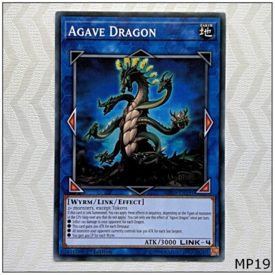 agave pokemon card Agave Dragon - MP19-EN191 - Common 1st Edition Yugioh