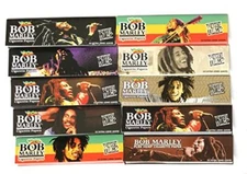 Bob Marley Rolling Papers King Size 110mm Pure Hemp - (10 Booklets, 330 Leaves)