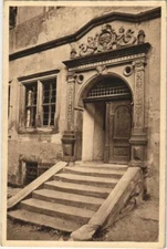 Old postcard postcard Rothenburg - Portal am Schulhaus GERMANY (1075748)