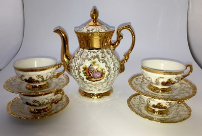 antique tea sets