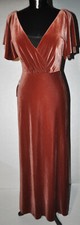 NEW Jenny Yoo Collection Sz 6 Stretch Velvet English Rose Floor Length Gown $295